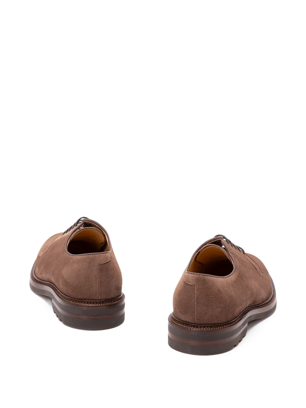 Brunello Cucinelli suede derby shoes Bruin