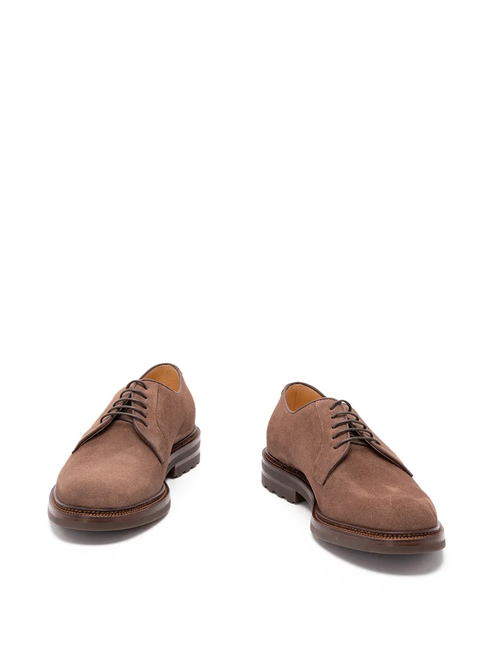 Brunello Cucinelli suede derby shoes Bruin