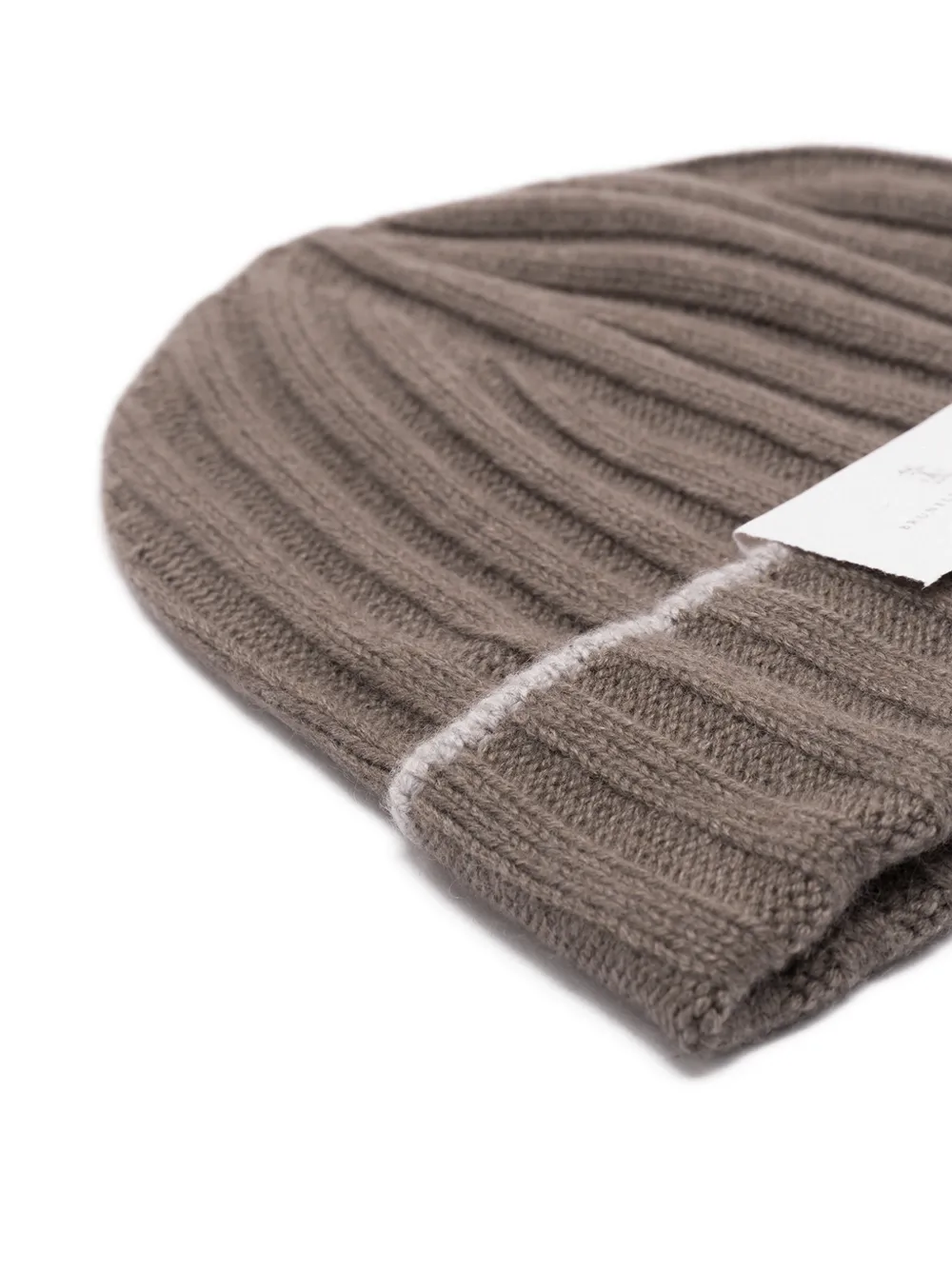 Brunello Cucinelli Kasjmier muts Bruin