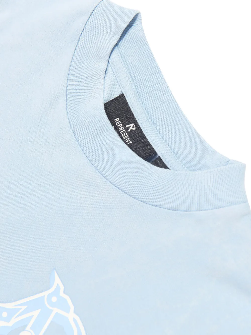  Represent Mini Camiseta Initial De Manga Corta - Azul 