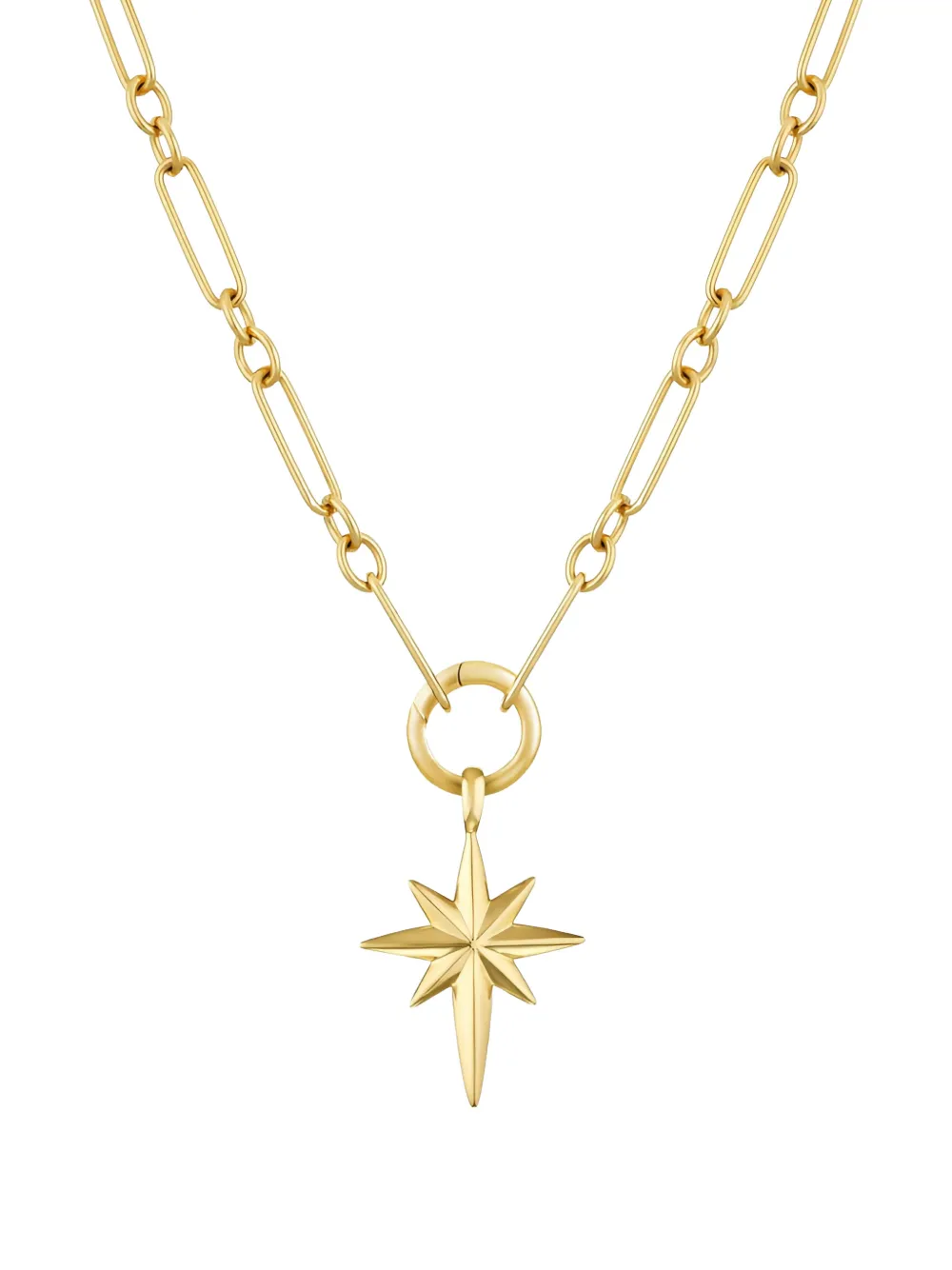 Dinny Hall My World North Star Halskette mit Posaunen - Gold