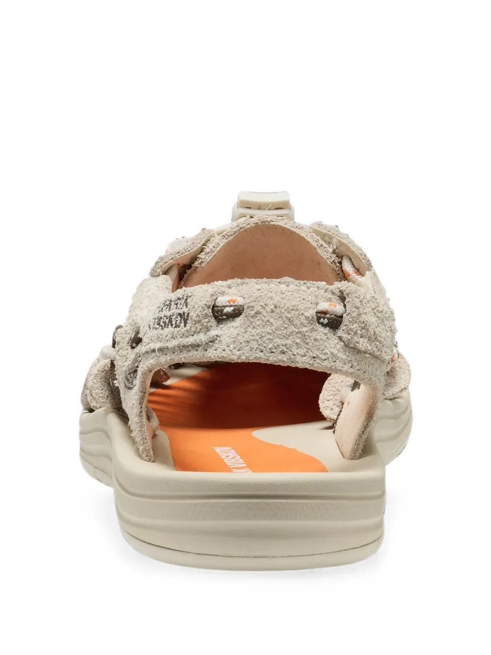 Henrik Vibskov x Keen Uneek Lea leren sandalen Beige