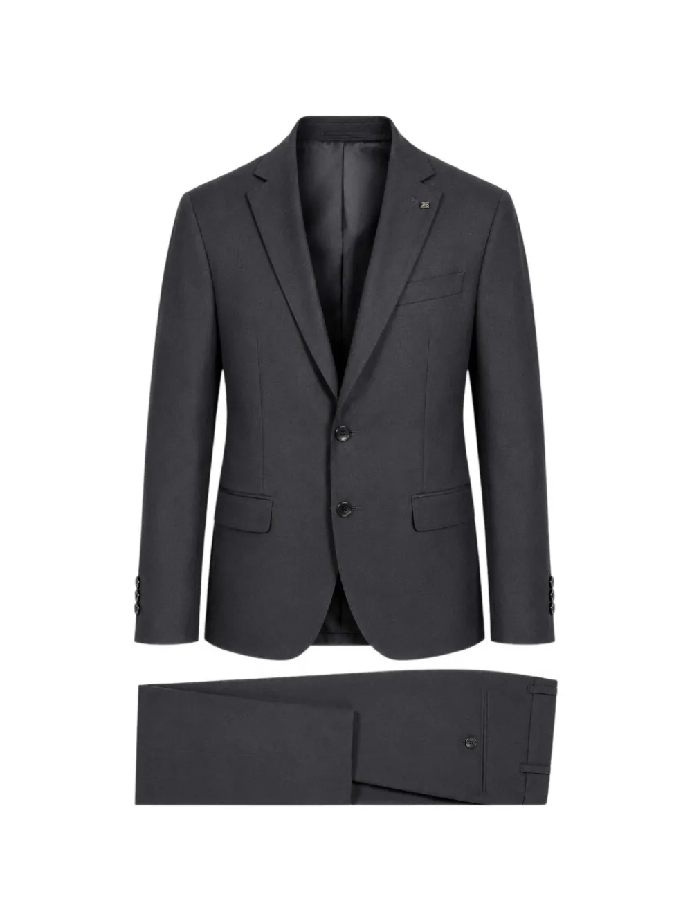 ETIEM TEXTIL S.L. single-breasted notched-lapel suit - Grigio