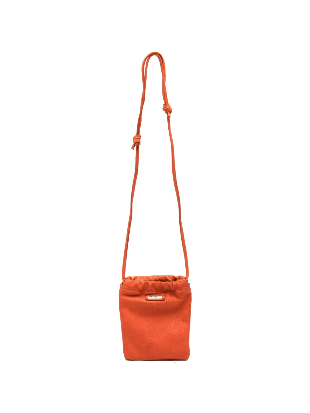 Caterina Lucchi Eva leather crossbody bag - Arancione