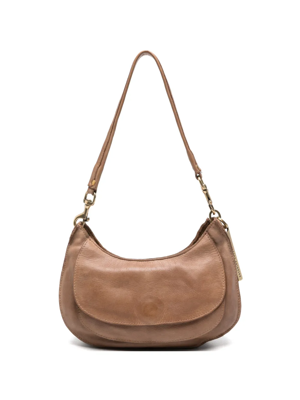 Caterina Lucchi Ludovica garment-dyed leather shoulder bag - Toni neutri