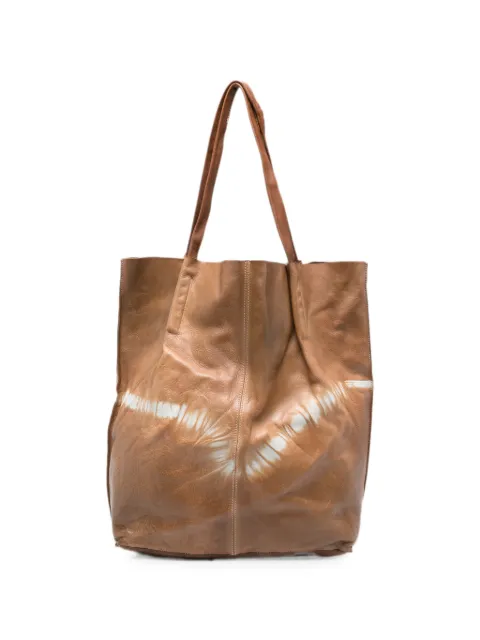 SOMMET Nara Tie-Dye leather shoulder bag