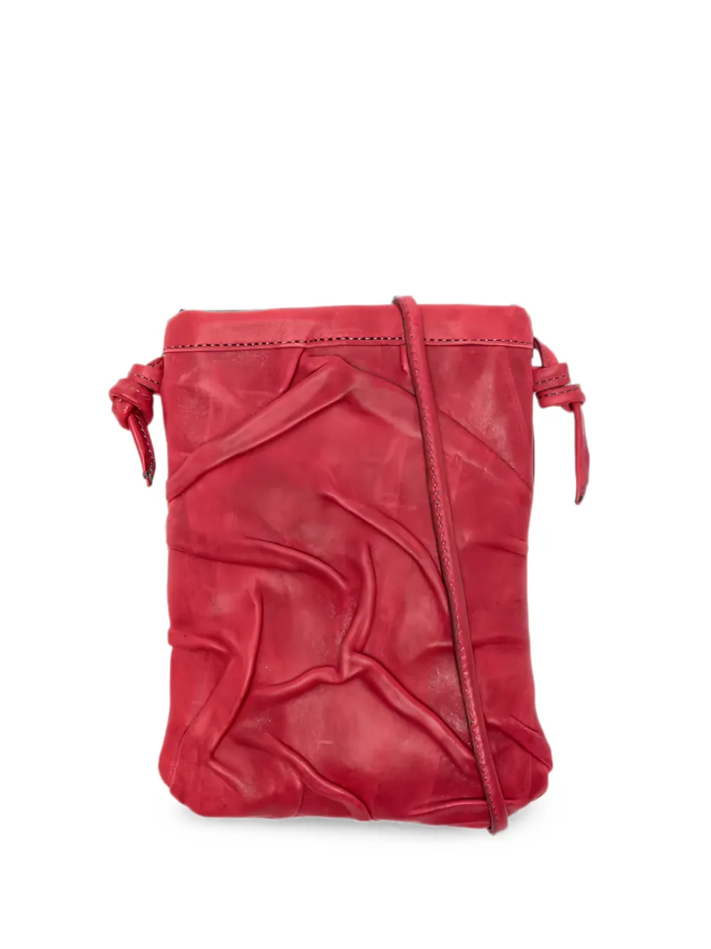 SOMMET Paloma Plump leather shoulder bag - Rosa