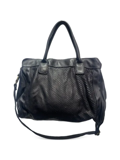 SOMMET Kael Cobra snake-effect leather shoulder bag
