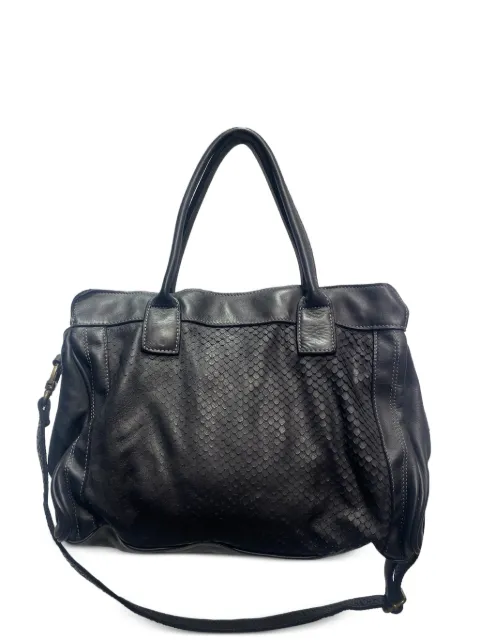 SOMMET Kael Cobra snake-effect leather shoulder bag