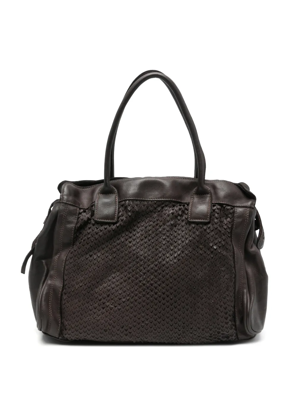 SOMMET leather shoulder bag