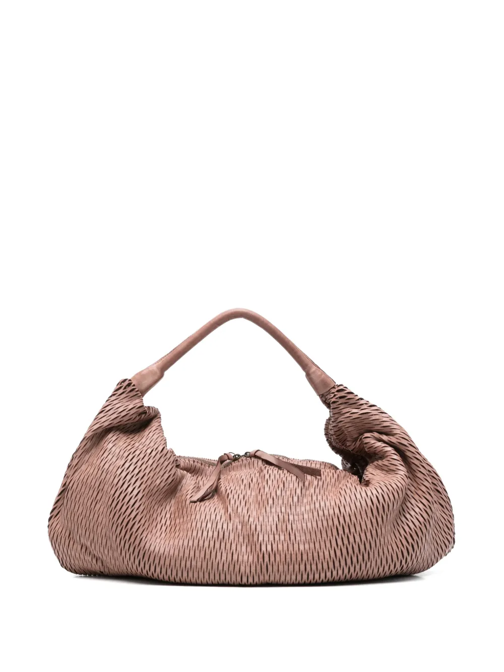 SOMMET Aura leather shoulder bag - Rosa
