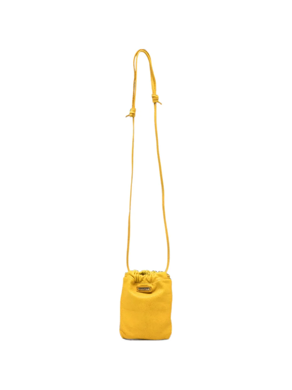 Caterina Lucchi Eva leather crossbody bag - Giallo
