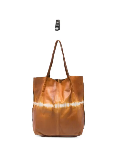 SOMMET Nara Tie-Dye leather shoulder bag