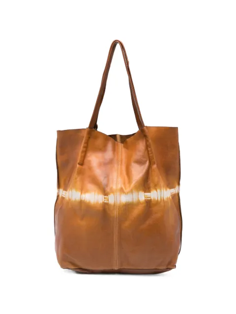 SOMMET Nara Tie-Dye leather shoulder bag