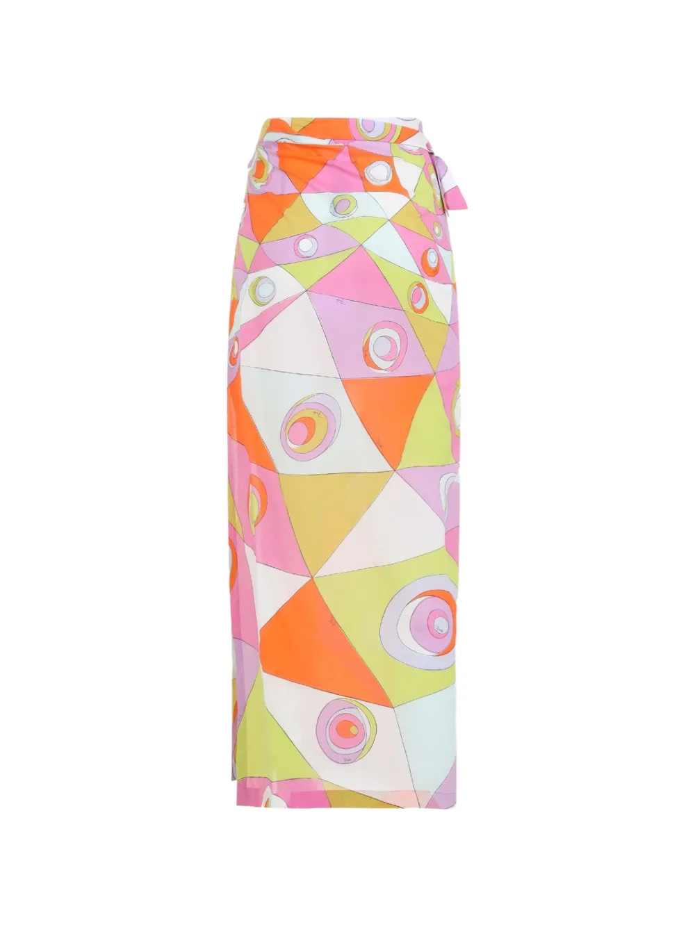 PUCCI Rok met Occhi-print Roze