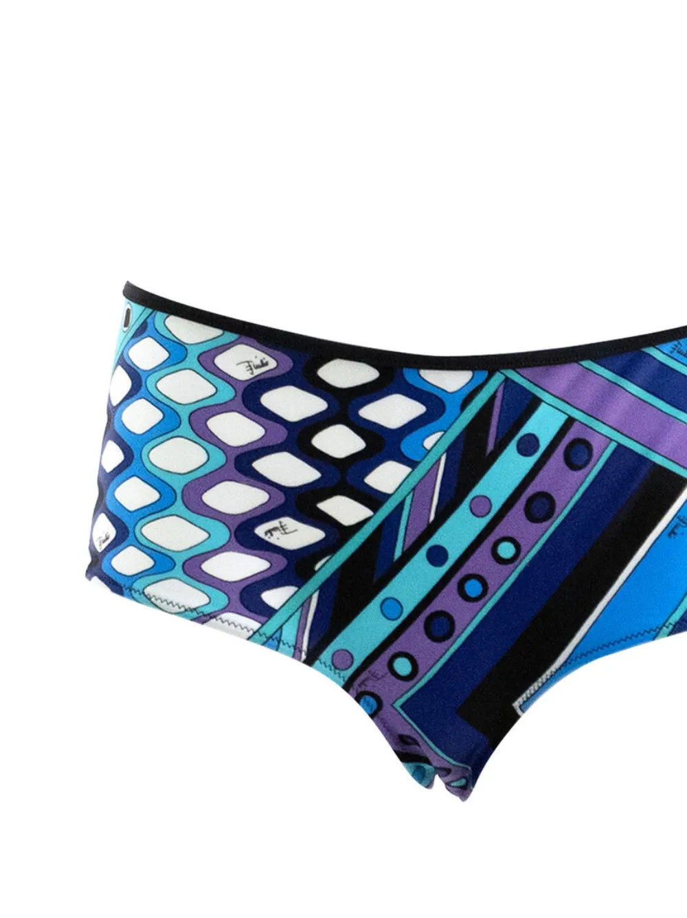 PUCCI Bikinislip met Vivara-print Blauw