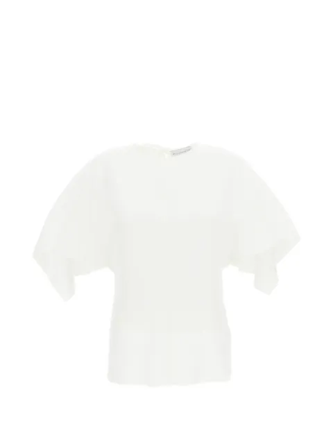 Stella McCartney batwing-sleeve asymmetric top