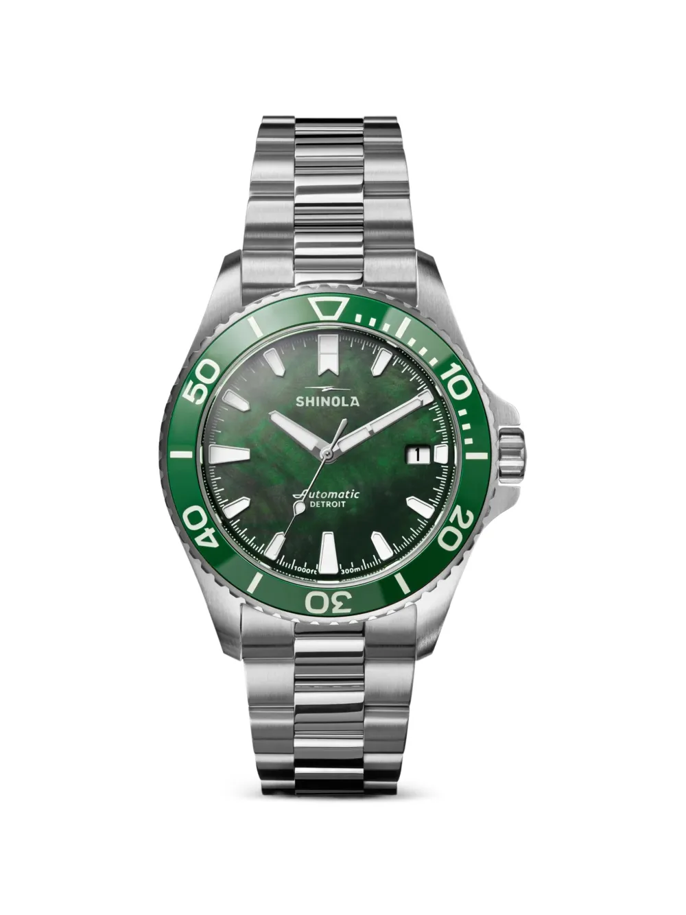 Shinola Monster 39mm watch - Verde