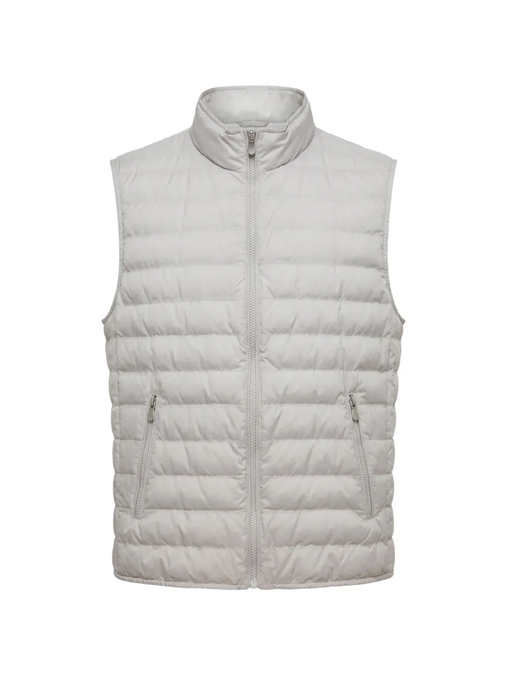 Brunello Cucinelli quilted gilet - Grau