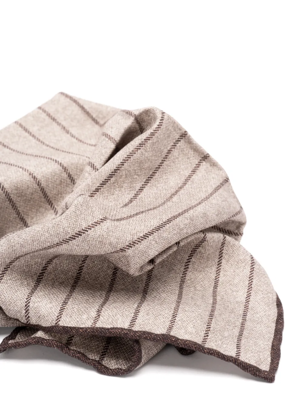 Brunello Cucinelli Zijden pochet Beige