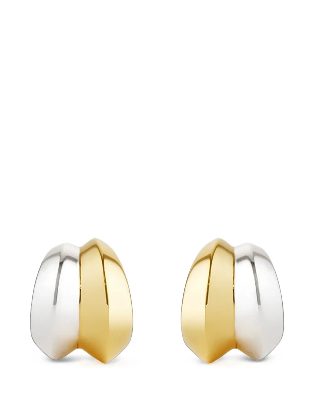 Dinny Hall Iceni double hoop earrings - Oro