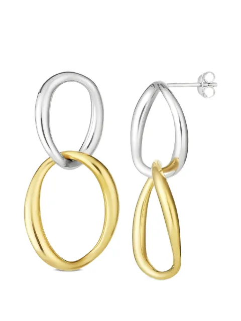 Dinny Hall Wave double drop earrings