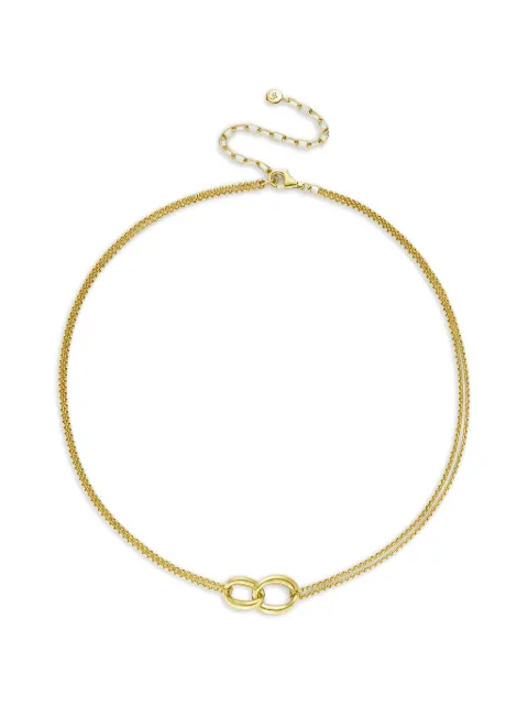 Dinny Hall Wave double-link necklace