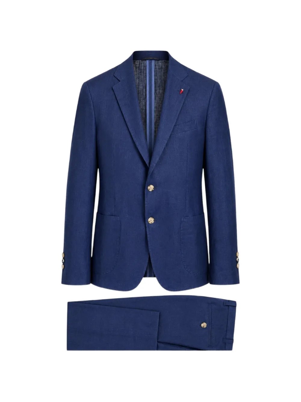 MULISH single-breasted notched-lapel suit - Blu