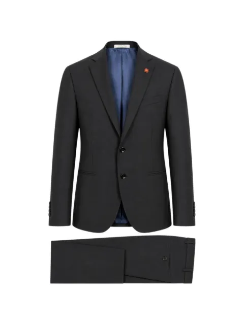 Manuel Ritz single-breasted notched-lapels suit