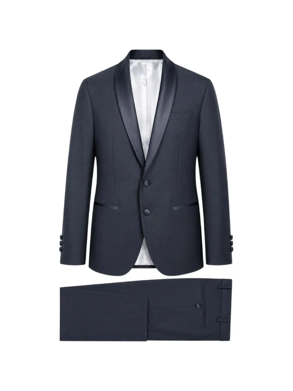 Paoloni shawl-lapel two-piece suit - Blu