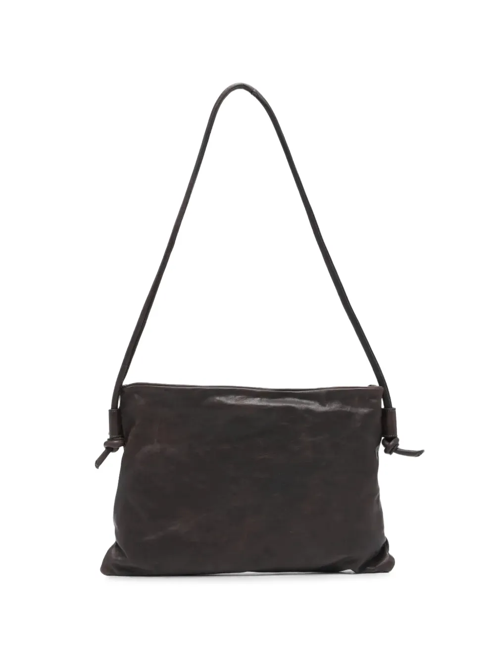 SOMMET Frida knotted shoulder bag - Marrone