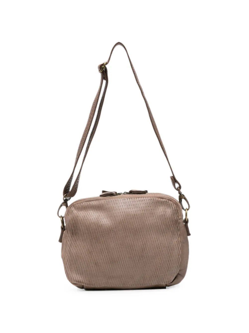 SOMMET Arlo Petalino leather shoulder bag - Toni neutri
