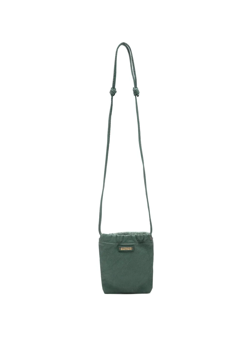 Caterina Lucchi Eva leather crossbody bag - Verde