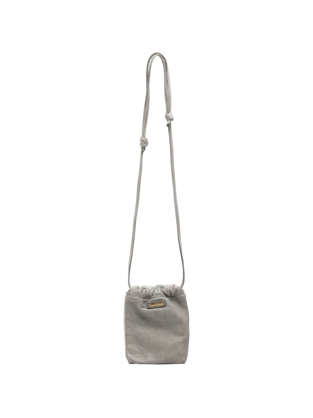 Caterina Lucchi Eva printed leather shoulder bag - Grigio