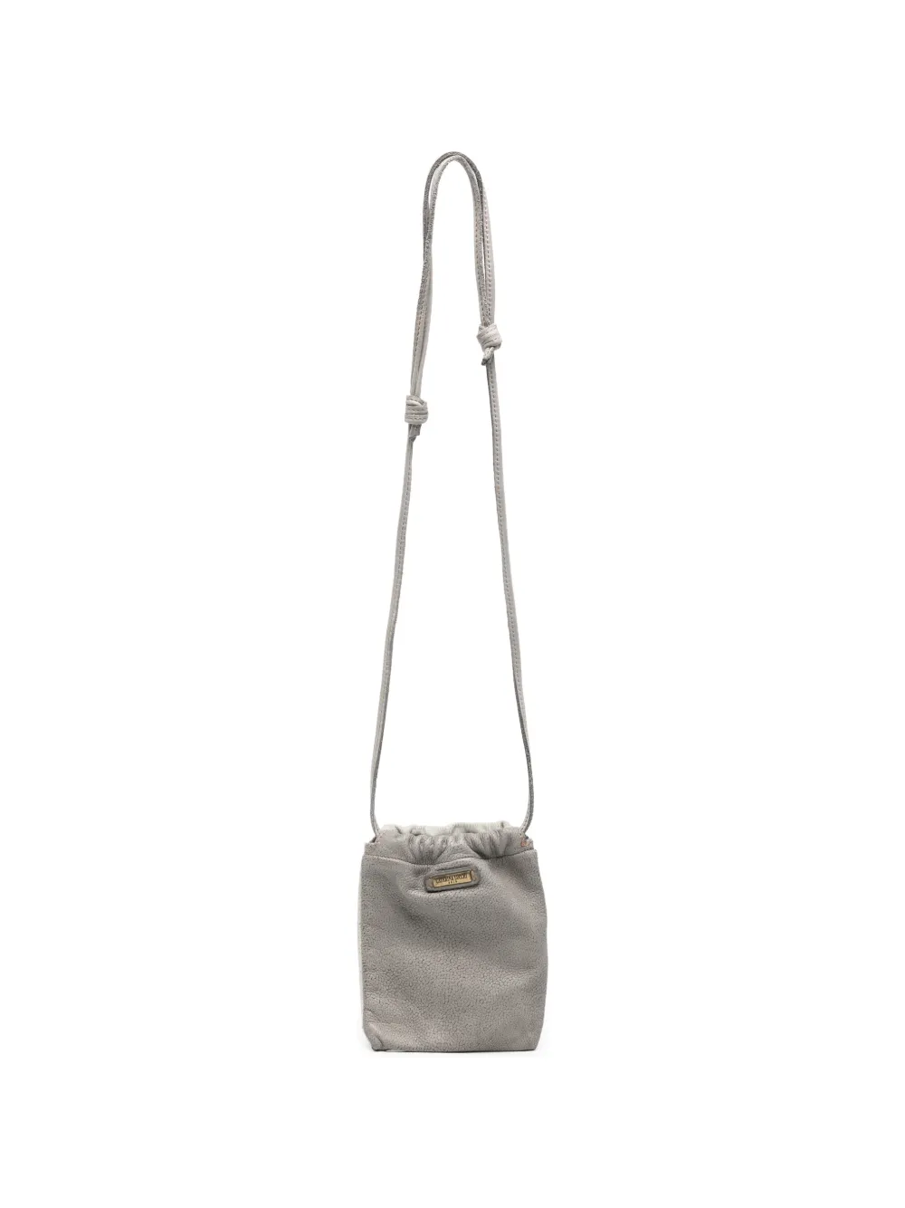 Caterina Lucchi Eva printed leather shoulder bag - Grigio