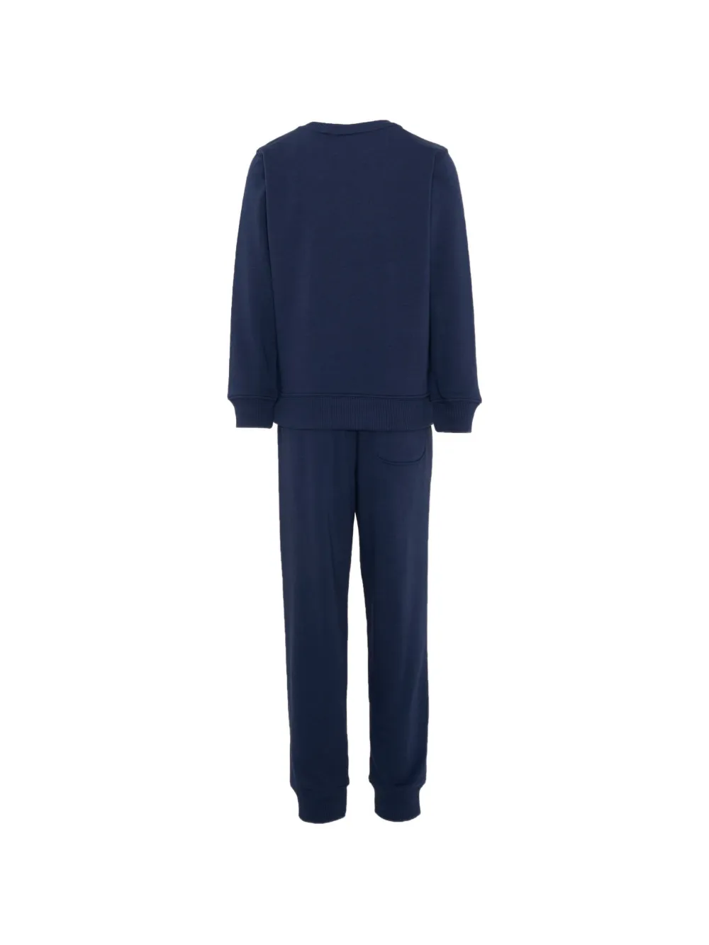 New Balance Kids Trainingspak met logoprint Blauw