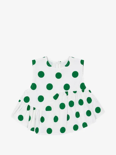Cucu Lab blusa Sabrina Summer con lunares