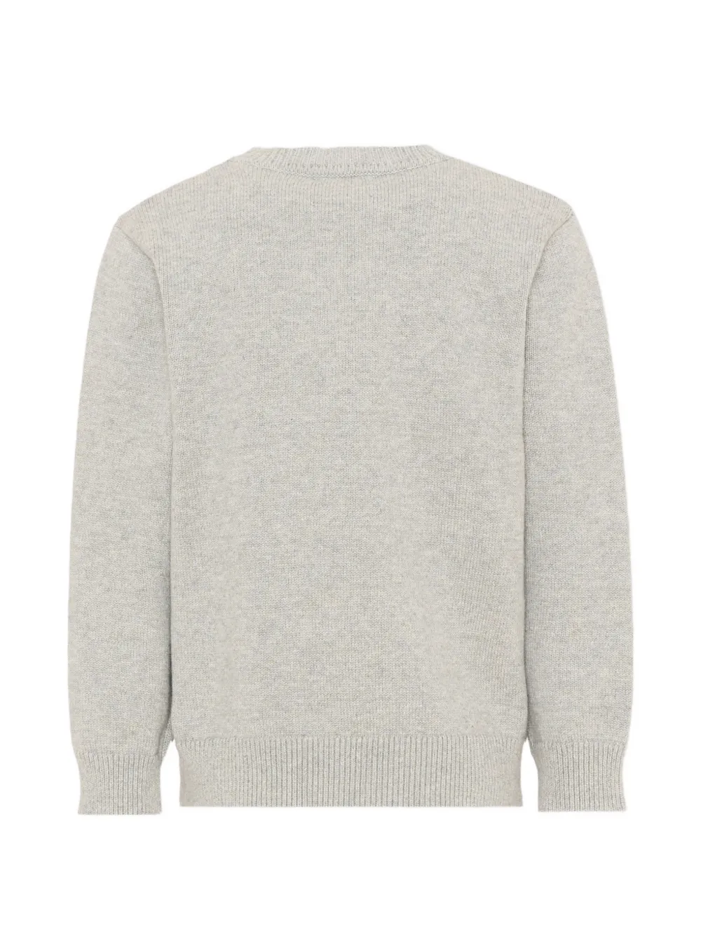 Stella McCartney Kids Trui met franje en cactuspatroon Grijs