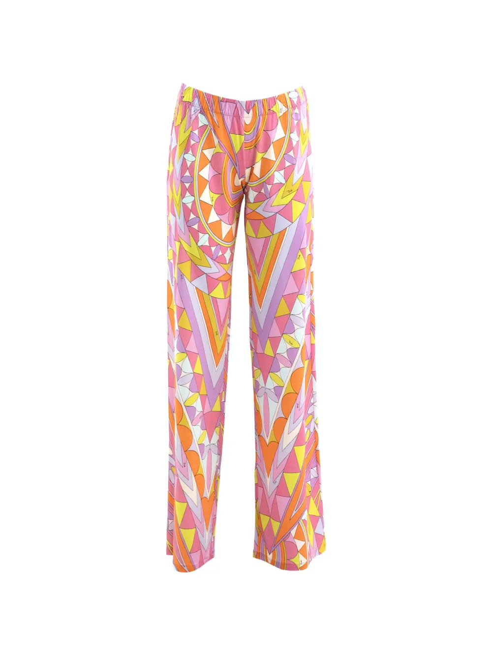PUCCI geometric-print trousers - Rosa