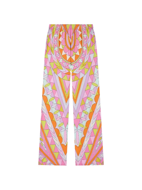 Pucci Manuba Print Pants in Pink