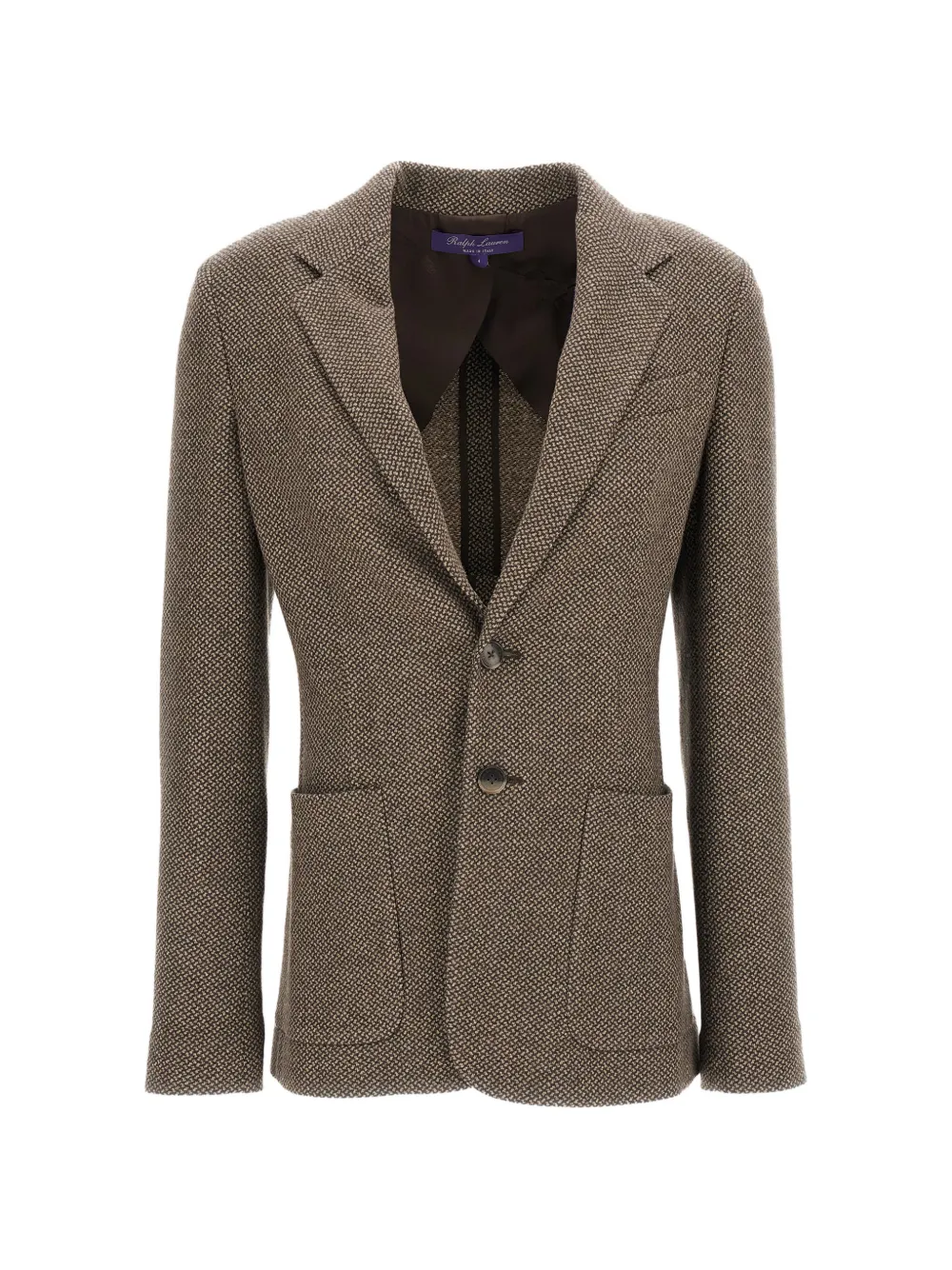 Ralph Lauren Collection Hailey single-breasted jacket - Braun