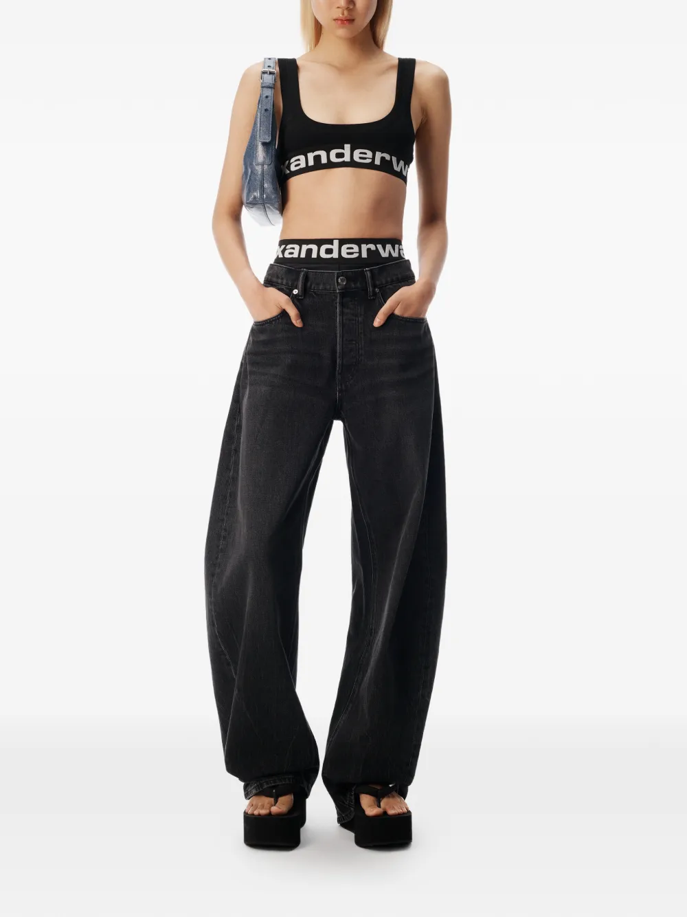 Alexander Wang Blow Up jeans Grijs