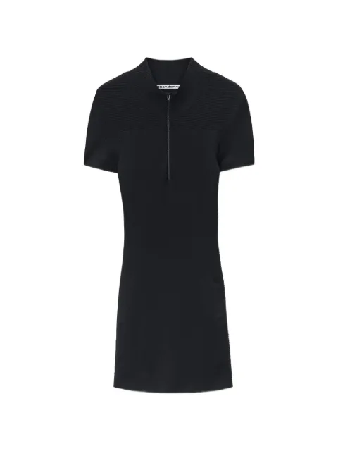 Alexander Wang vestido corto con logo falso