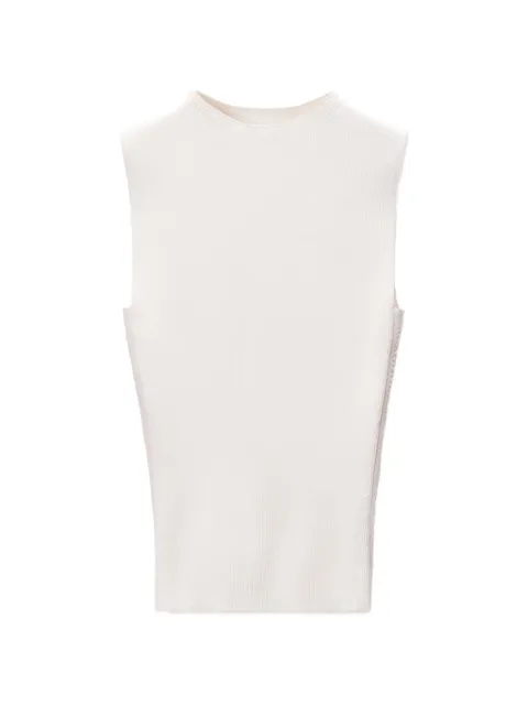 Alexander Wang top sin mangas con franja del logo