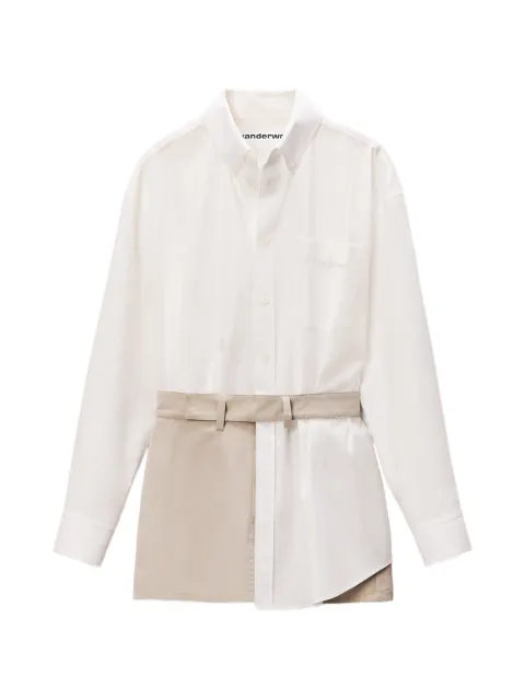 Alexander Wang Mini-Hemdkleid mit Rock
