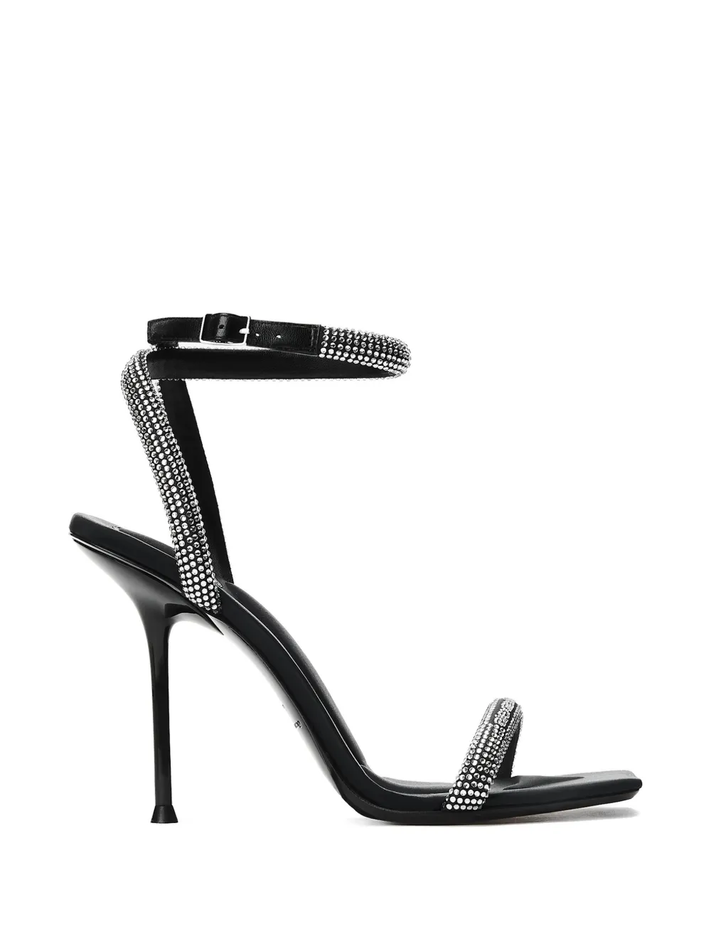 Alexander Wang Julie crystal-embellished sandals Zwart