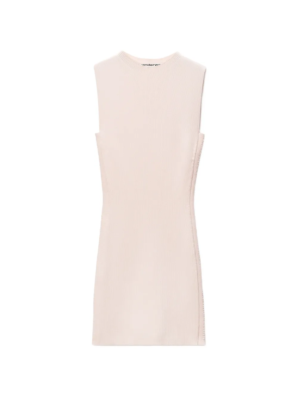Alexander Wang debossed-logo mini dress - Rosa
