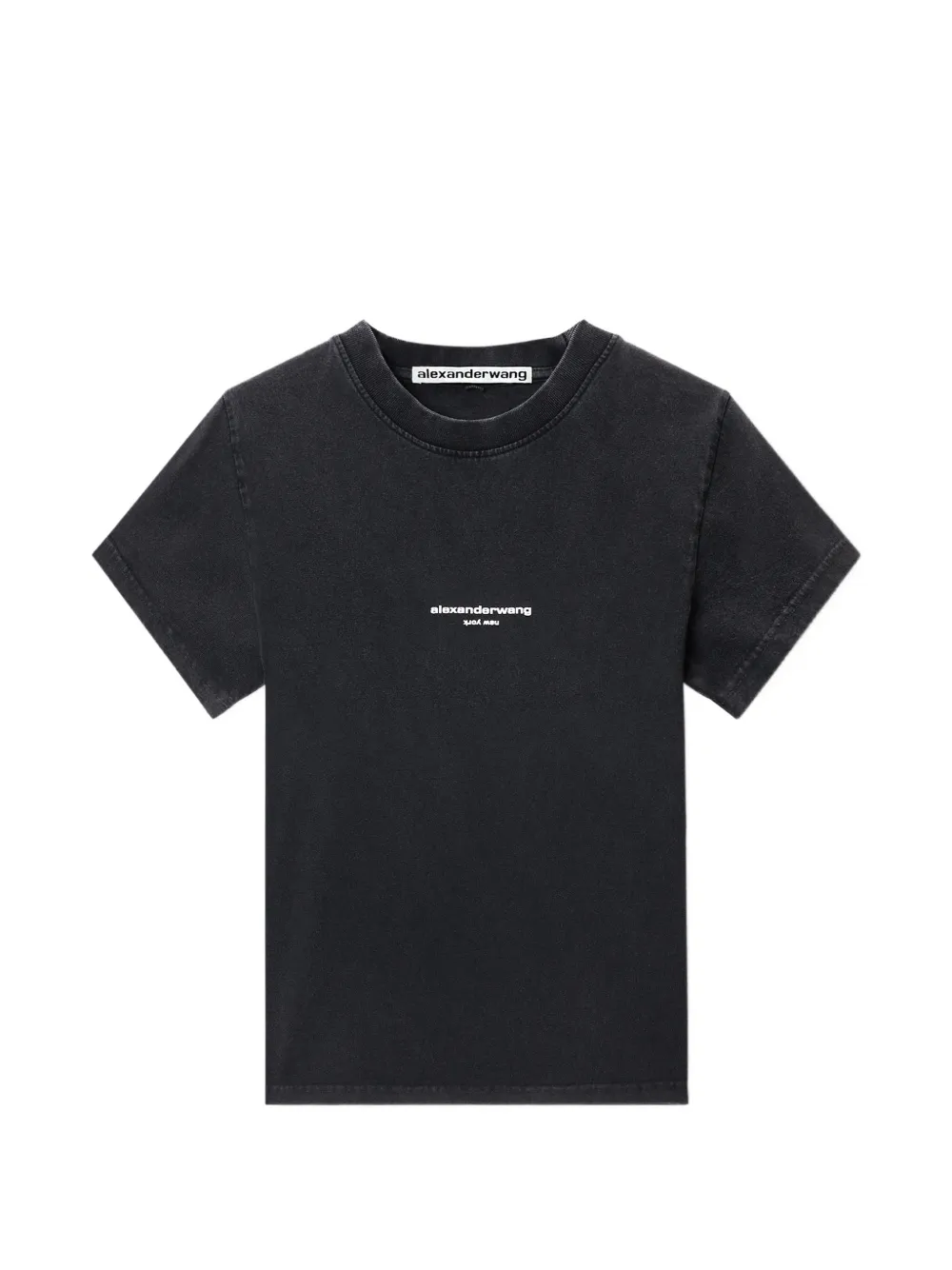 Alexander Wang logo-print T-shirt - Nero