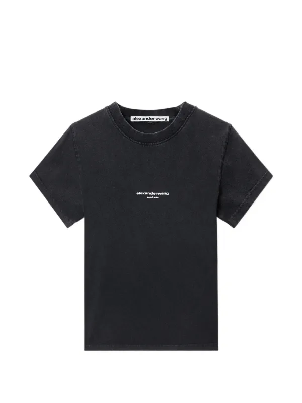 Alexander Wang ロゴ Tシャツ | ブラック | FARFETCH JP