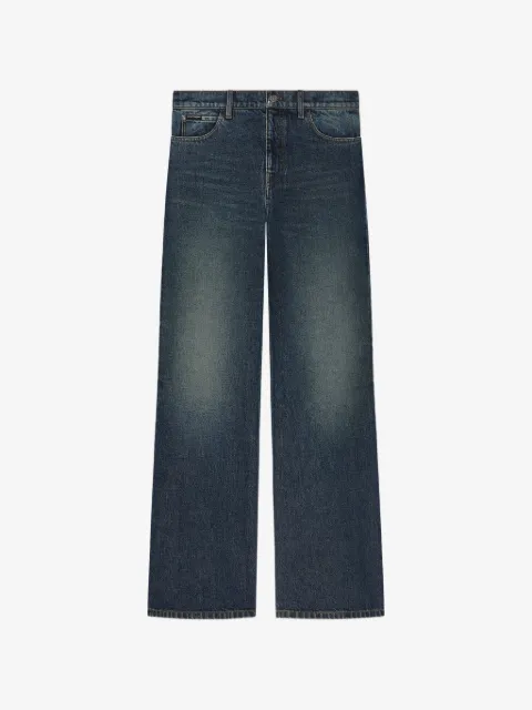 Courrèges Jeans met wijde pijpen